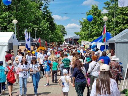 Фестиваль «Вытокi»: весело, зажигательно и спортивно