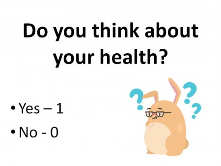 Are you healthy