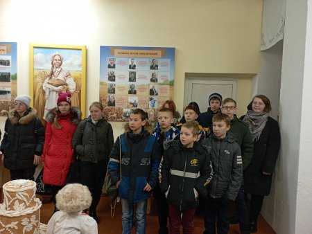 Ребята старших классов посетили Музей хлеба 