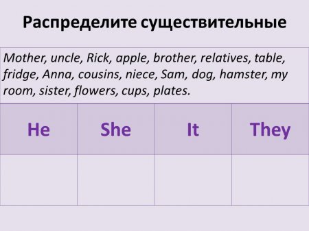 Personal Pronouns -