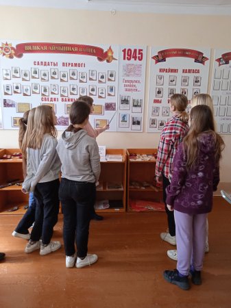 Экскурсія "Школьны музей запрашае" для вучняў Навадворскай СШ