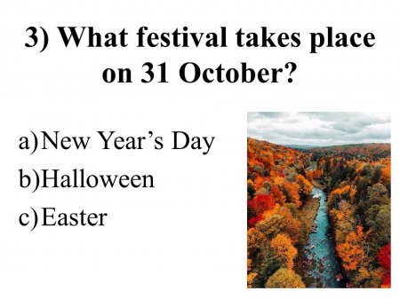 Autumn quiz